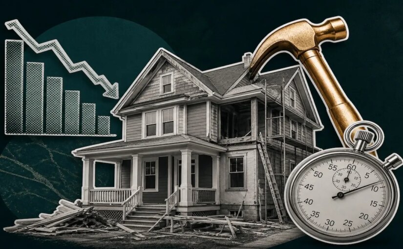 Fix-and-flip market shows signs of strain as mortgage rates climb